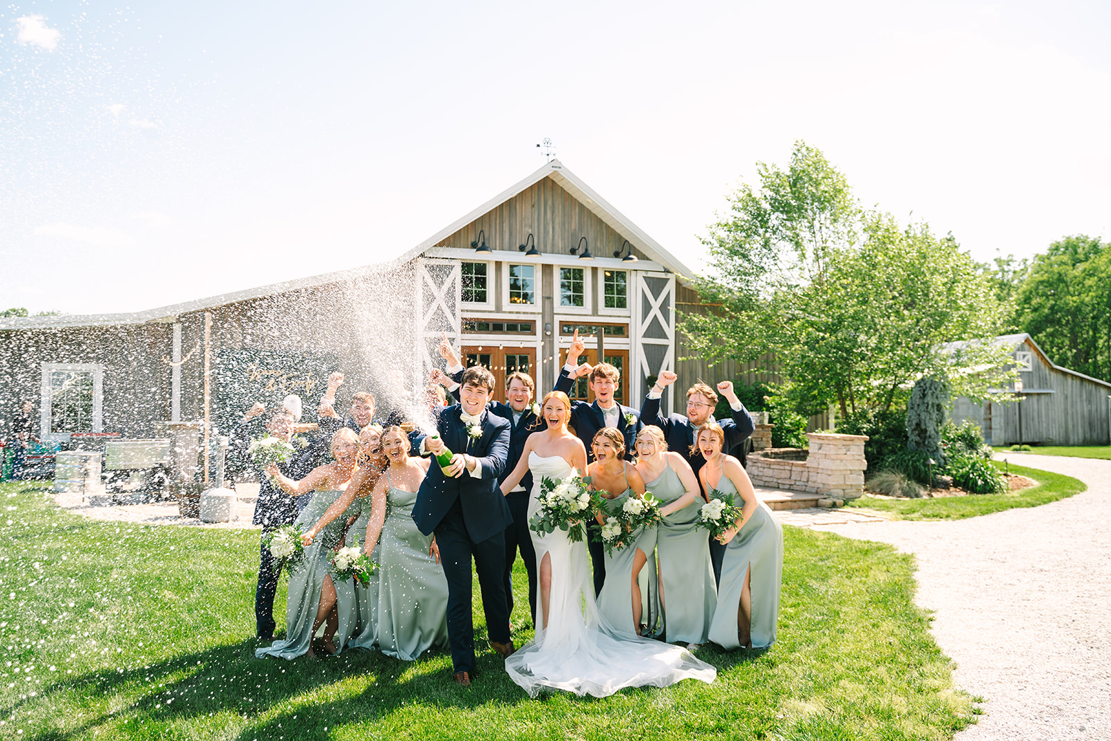 Matilda's Event Barn Wedding by Brittney Moseby Photography