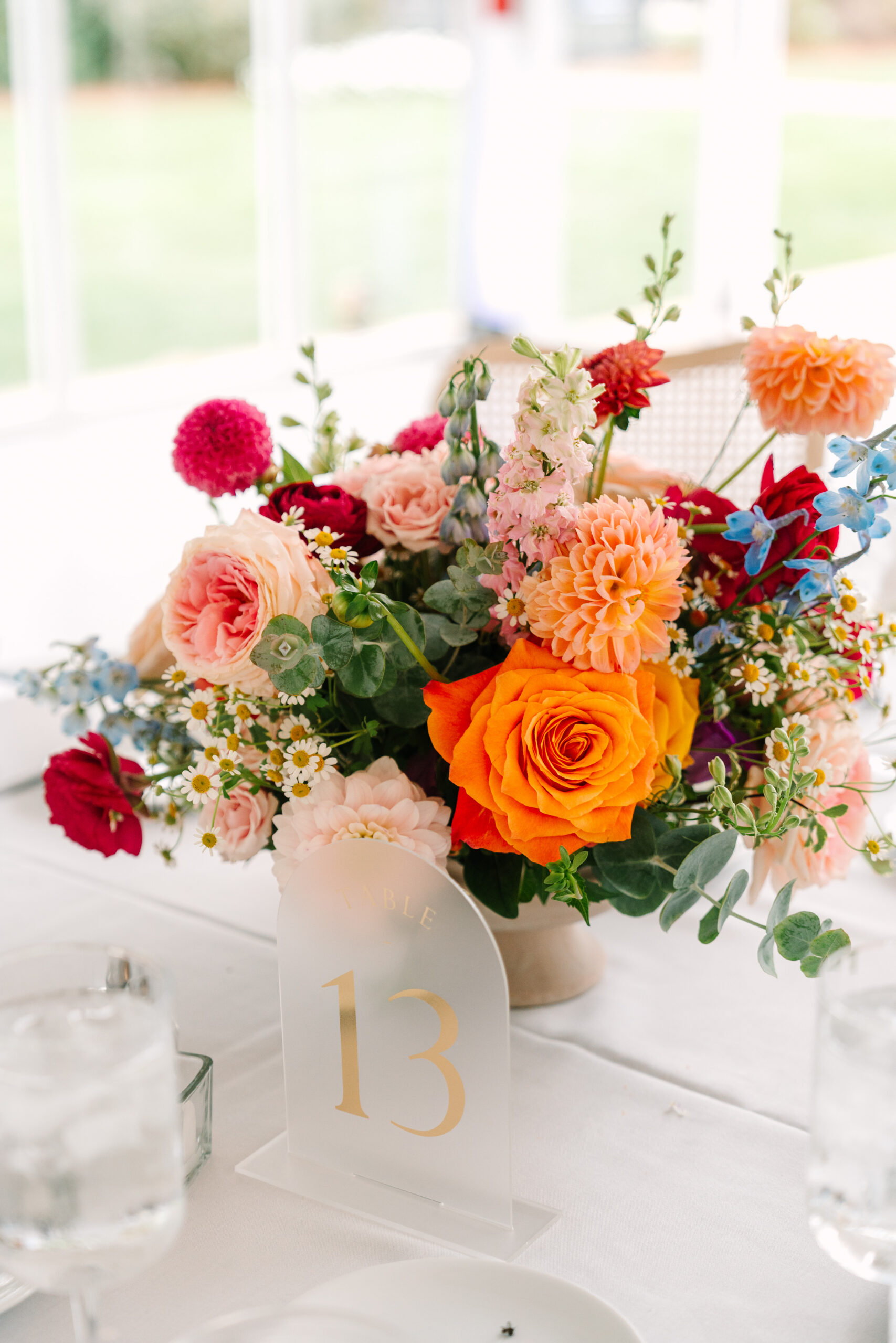 Ritz Charles Indianapolis wedding reception decor