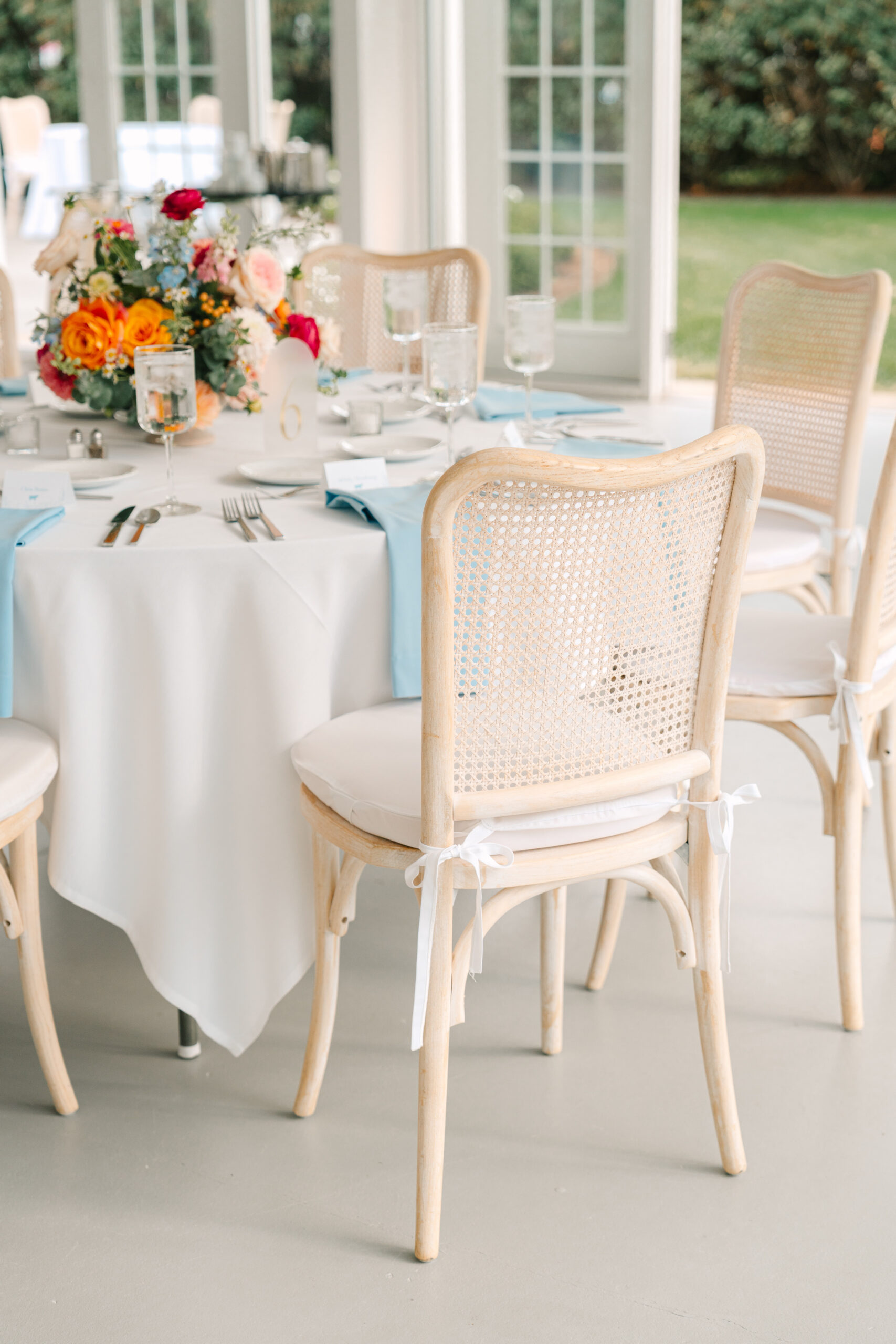 Ritz Charles Indianapolis wedding reception decor